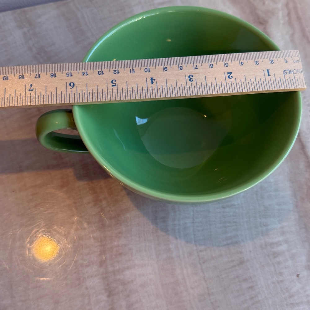 Pier 1 Oversized Green Mug - Picture 4 of 6